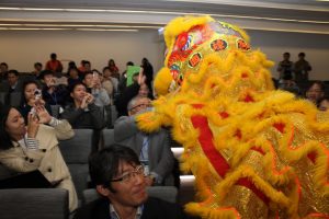 APSIPA Lion dance welcome