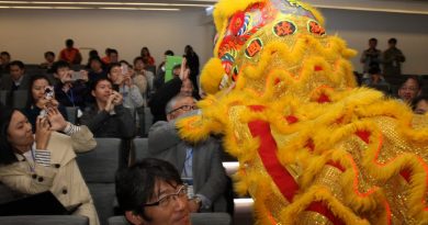 APSIPA Lion dance welcome